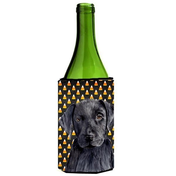 Labrador Candy Corn Halloween Portrait Wine Bottle Hugger - 24 oz., Carolines Treasures, Mfr#: SC9175LITERK